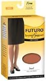 Pantyhose Full Cut Firm 25Mm Reinforced Toe & Heel Beige, Futuro (Fut62) - Large