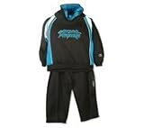 NFL Infant Clothing - Carolina Panthers Infant and Toddler 2 Piece Hooded Fleec