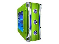 Apevia X-Cruiser X-CRUISER-GN - Mid tower - ATX - no power supply ( ATX ) - green - USB/FireWire/Audio