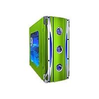 Apevia X-Cruiser X-CRUISER-GN - Mid tower - ATX - no power supply ( ATX ) - green - USB/FireWire/Audio