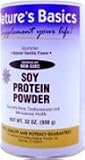 Review Natures Basics  / Non-GMO Ultimate Soy-Spirulina Protein Powder Vanilla