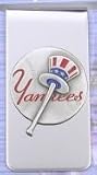 New York Yankees Pewter Money Clip