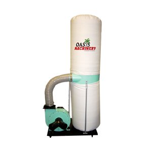Oasis Machinery 1685A Heavy Duty 1.5 HP Wood Dust Collector by Oasis