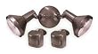 LumaPro 2LBL9 Motion Light, 180Deg.Viewing Angle, Bronze