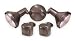 LumaPro 2LBL9 Motion Light, 180Deg.Viewing Angle, Bronze