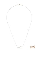 Les minimalistes Conjunto de collar y anillo Charlotte
