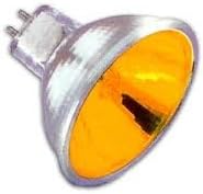 Yellow MR16 35W 12V FMW Flood Lamp Color Halogen Light Bulb GU5.3 Base (10/pack)