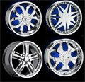 Xtreme Alloys Series 7089 Black Finish Size 16x8 Bolt Pattern 5x4.5 Back Space 4.5 in.