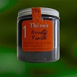 Le Temps des Cerises - Thé Noir Noisette Vanille - Pot cristal 70 g