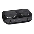 Rival BD250 Stainless Steel Double Burner Hot Plate -BLACK