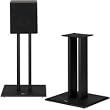 24" Dual Pillar Wood Speaker Stands