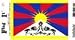 Vinyl Decal- Tibet Flag Sticker
