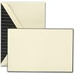 Pinstripes Hand-Bordered Correspondence Cards