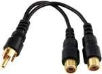 GE - "Y" ADAPTOR RCA PLUGS (JASAV22601)