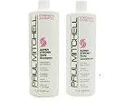 Paul Mitchell Super Strong Daily Shampoo and Conditioner Liter Duo Set (33.8 Oz Each Bottle)