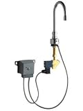 Tools & Hardware : Chicago Faucets 682-CP Galileo DC Electronic Faucet - Single Hole