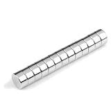 10 Neodym-Supermagnete 10 x 5 mm Zylinderform