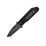  : MT-7 Folding Pry, G-10 Handle, Black Blade, ComboEdge