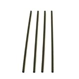 Slim Black Straws, 8 (04-0464) Category: Unwrapped Coffee Service