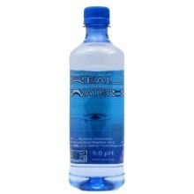 Real Water Alkalized Antioxidant Water, 16.9 Ounce -- 24 per case.