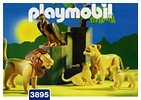 プレイモービル アドベンチャー ライオンファミリー 3895
