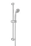 Hansgrohe 06494820 Croma E 75 3-Jet Wallbar Set, Brushed Nickel