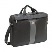 Wenger Legacy Double Slimcase Notebook Tasche 43 1 cm 17 Zoll schwarz