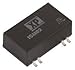 XP POWER ISM0224D15 Isolated Board Mount DC/DC Converter, SMD, 2W, 15V, 66mA, -15V, 66mA