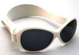 Retro Kid Banz Sunglasses, White
