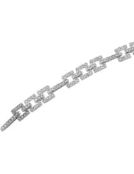 Diamond Bracelet 14K White 1 1/8 Ctw 64161