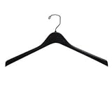 Plastic Coat Hangers Black Box of 100