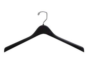 Plastic Coat Hangers Black Box of 100