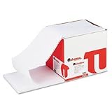 UNV15806 - Letter-Trim Perforated White Computer Paper