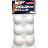 Franklin Training Baseballs, Whiffle Balls, 9 inch - 6 Pack