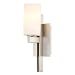 Tuning Fork Brushed Nickel Finish Wall Sconce