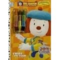 JoJo's Circus twist and turn with Crayons (Playhouse Disney) book cover