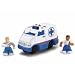 Geotrax Lights & Sounds Vehiccle Ambulance The Most Helpful Team