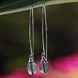 Labradorite earrings, 'Sublime'