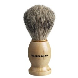 His Tweezerman Deluxe Shaving Brush