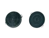 TWO CHARCOAL CARBON COOKER HOOD FILTERS FOR BOSCH NEFF