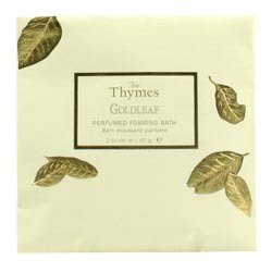 Thymes Goldleaf Foaming Bath Envelope