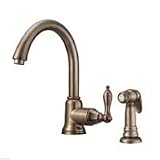 Danze D401540 Fairmont Single Handle Kitchen Faucet with Matching Side Spray, Chrome