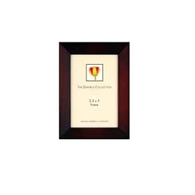 Rich dark bevelled walnut wood classic - 8x10