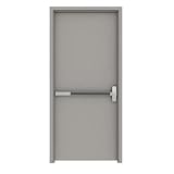 UPC 711805020147 product image for Flush Gray Exit Left-Hand Fire Proof Door Unit with Welded Frame | upcitemdb.com