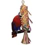 Planet Pleasures Spiked Pinata Xlarge 22in Natural Bird Toy