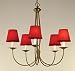 Norwell NW-5710-AR-CA - Norwell Alain 5 light Chandlier