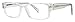 Urban Unisex Eyeglasses - Modern Collection Frames - Crystal 51-17-140