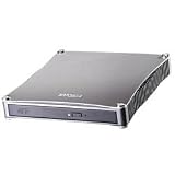 5.25 Patented Aluminum Slimline External Enclosure, IDE to USB 2.0 + Firewire 400