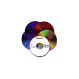 Memorex 700MB/80-Minute 52x CD-R Media (Cool Colors, 10-Pack with Slim Jewel Cases)