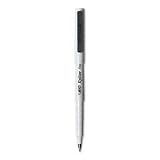 ~:~ BIC CORPORATION ~:~ Stick Roller Pen, Gray Barrel, Black Ink, Fine Point, 0.70 mm